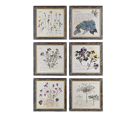 Heirloom Floral Framed Wall Art