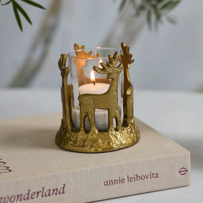 Deer Dance Votive