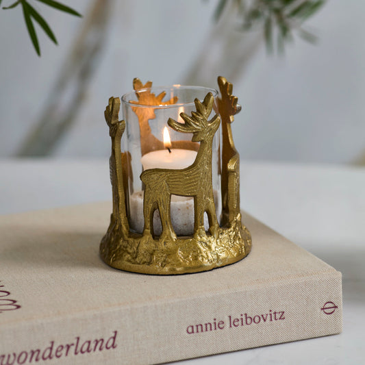 Deer Dance Votive