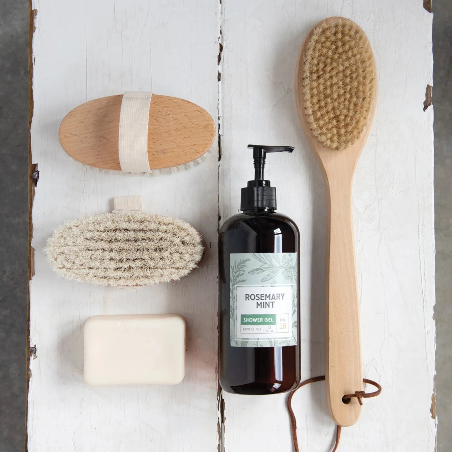 Beech Wood Bath Brush