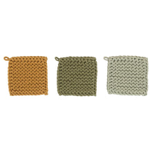 Load image into Gallery viewer, Crocheted Pot Holders
