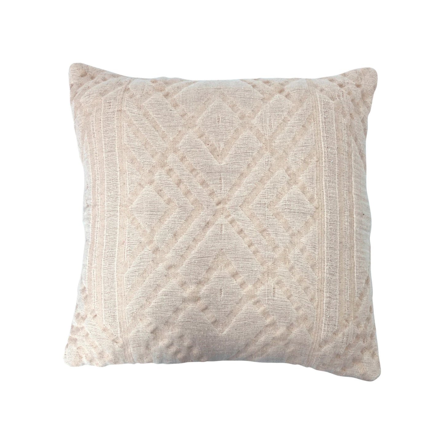 Sanctuary Woven Cotton Jacquard Pillow