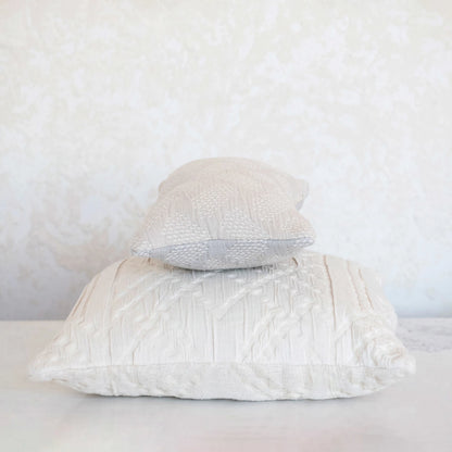 Sanctuary Woven Cotton Jacquard Pillow