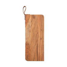 Load image into Gallery viewer, Modern Cheese Board with Leather Strap
