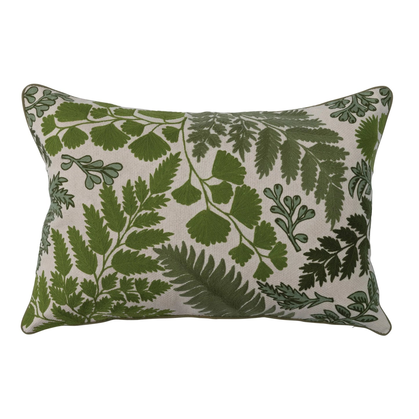Gingko Leaf Botanical Lumbar Pillow