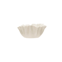Load image into Gallery viewer, White Fluted Bowls
