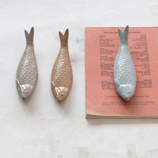 Sculpted Fish Figurine