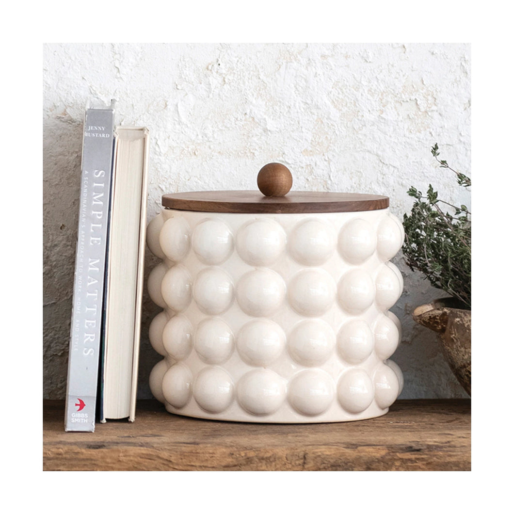 White Sand Bubble Canister