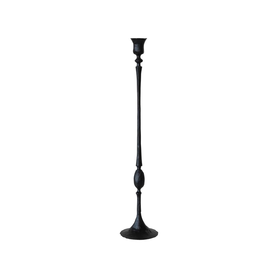Stark Cast Iron Candlestick Holders