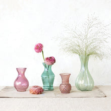 Load image into Gallery viewer, Bright Colored Glass Bud Vases
