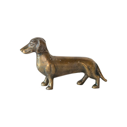 Heirloom Brass Dachshund