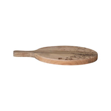 Load image into Gallery viewer, Floral Etched Paddle Cheese Boardw
