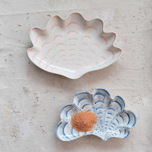 Shell-Shaped Serving Plate