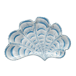 Shell-Shaped Serving Plate