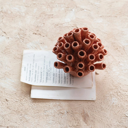 Stoneware Coral Decor
