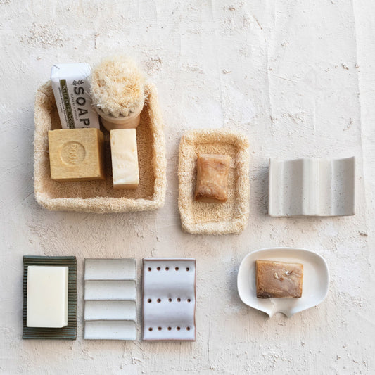 Daily Stoneware Soap Dish