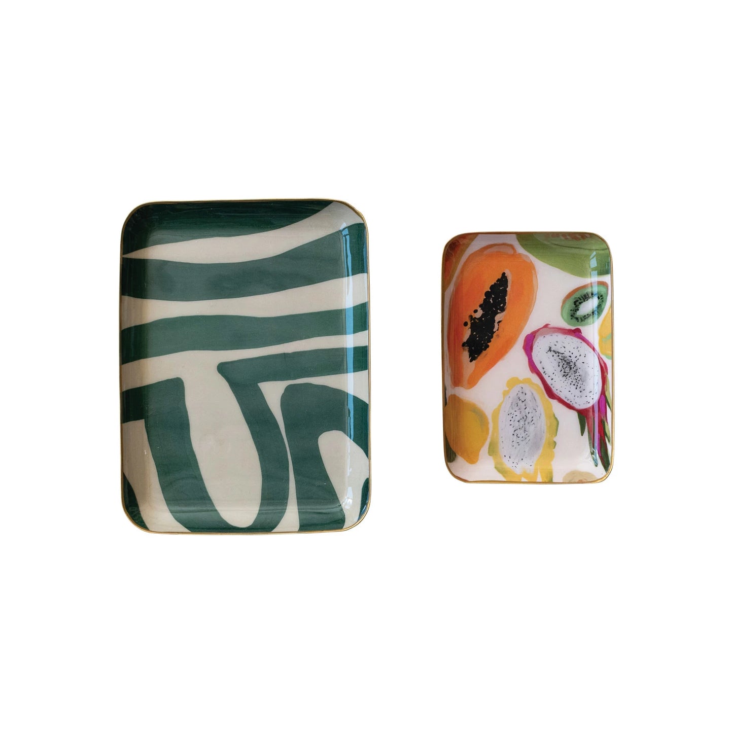 Fruity Metal Tray Set