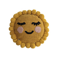 Load image into Gallery viewer, Little One Cotton Tufted Sun Pillow
