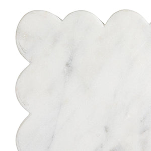 Scalloped Edge Marble Cheese Board