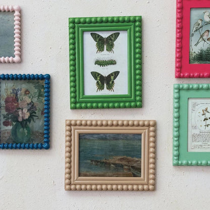 Vintage Hobnail Photo Frame