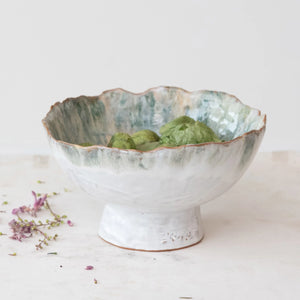 Secret Garden Footed Bowl