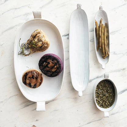 Neutral Home Stoneware Baker