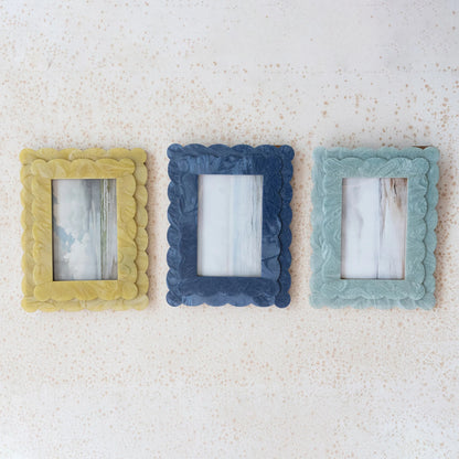 Shoreline Scalloped Photo Frame