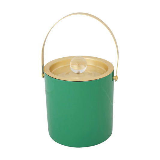 Evergreen Enameled Ice Bucket