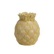 Load image into Gallery viewer, Stoneware Pineapple Shaped Vase
