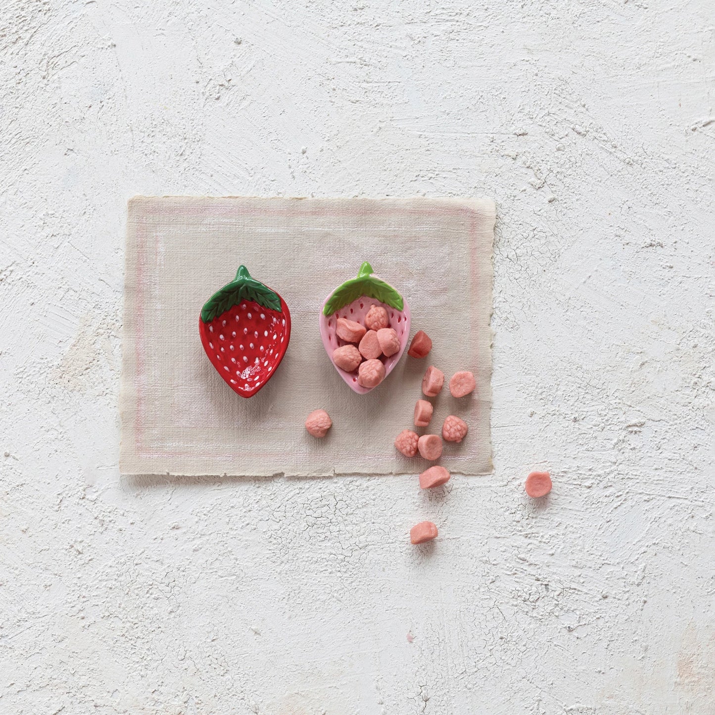 Strawberry Shaped Candy Dish
