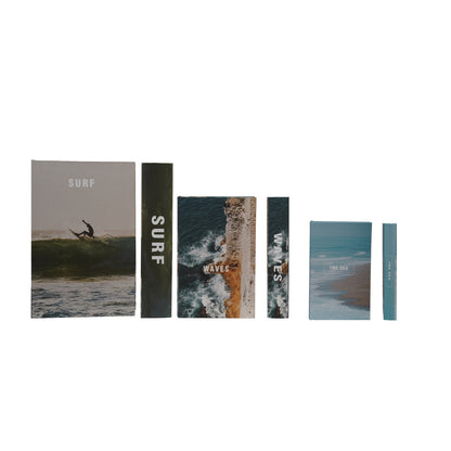 Ocean Canvas Book Boxes