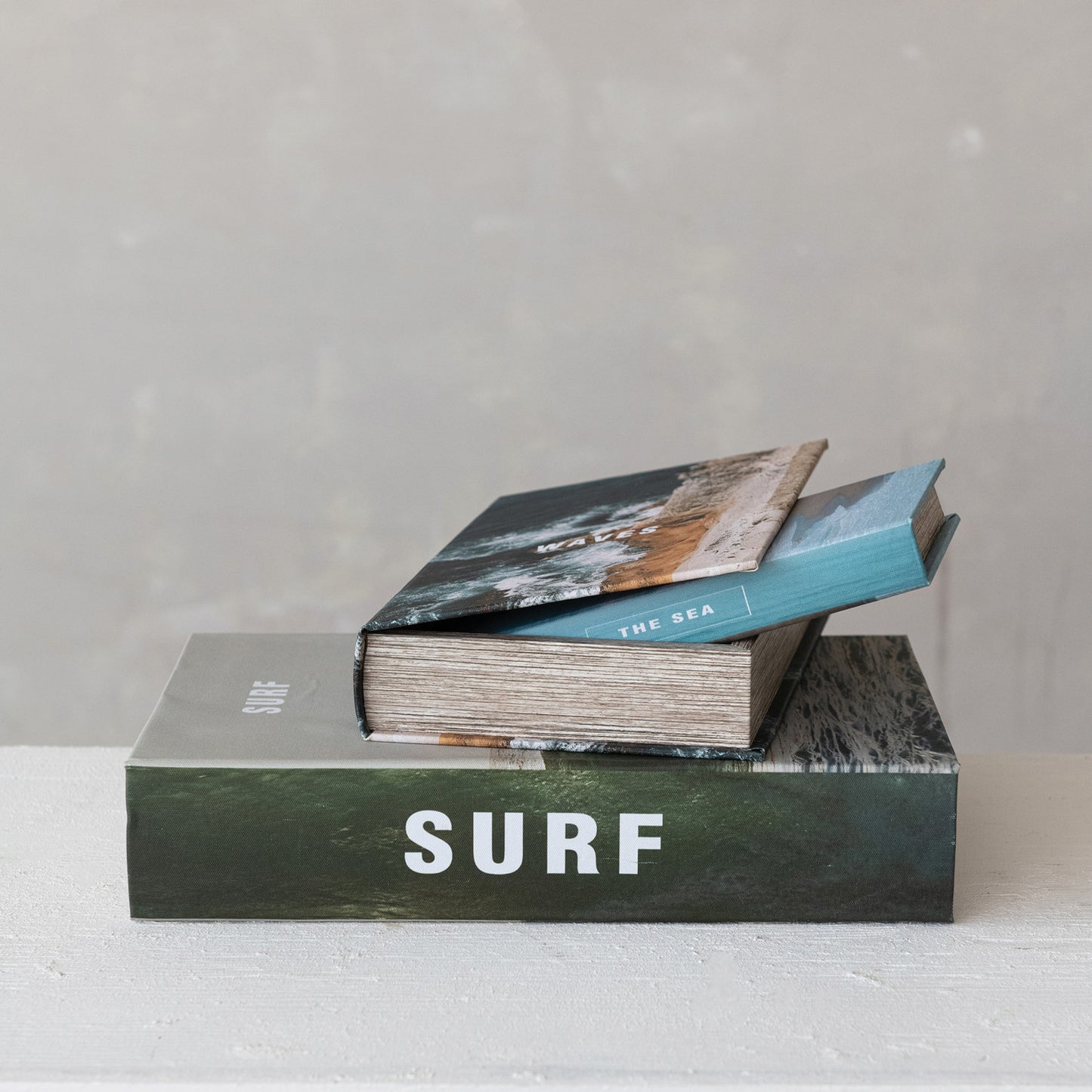 Ocean Canvas Book Boxes