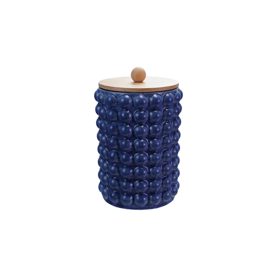 Ocean Blue Bubble Cannister