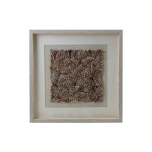 Load image into Gallery viewer, On the Shore Abstract Shells Framed Art
