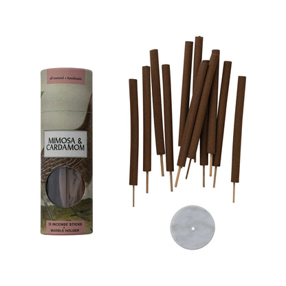 Incense Sticks with Marble Holder