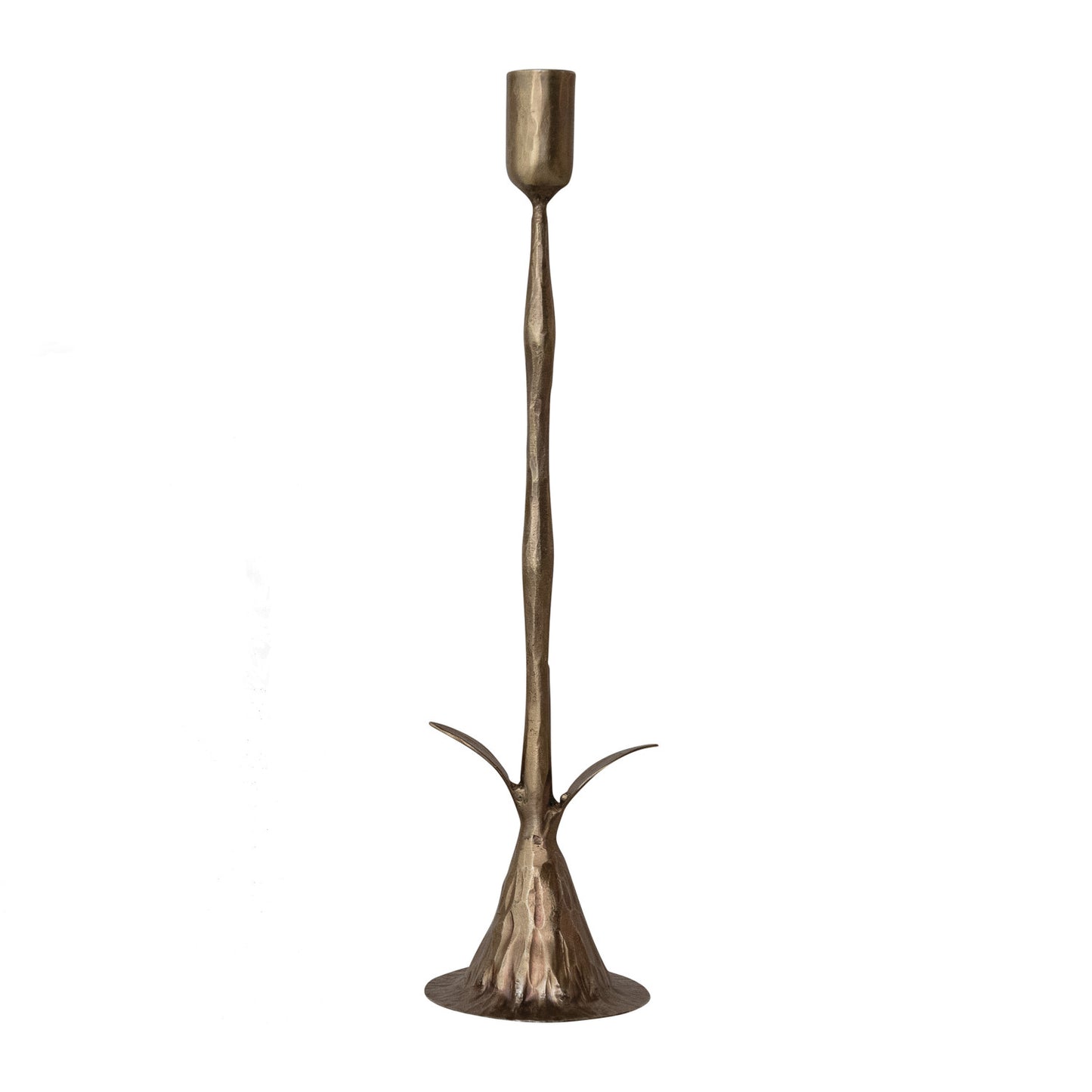 Brass Stem Shaped Taper Holder