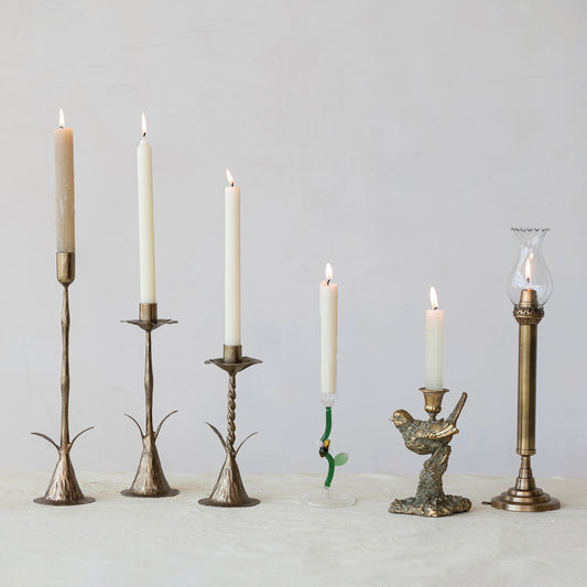 Brass Stem Shaped Taper Holder