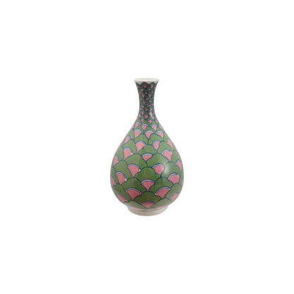 Palmera Patterned Stoneware Vase