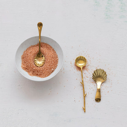 Gold Shell Shaped Spoon