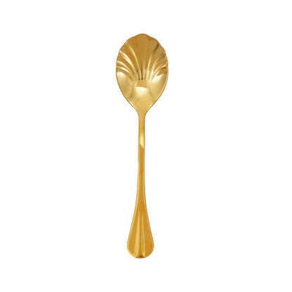 Gold Shell Shaped Spoon