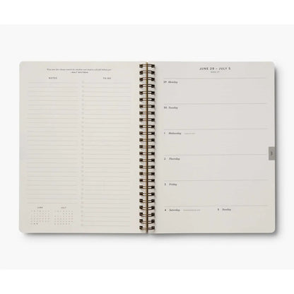 2026 Dahlia 12-Month Softcover Spiral Planner