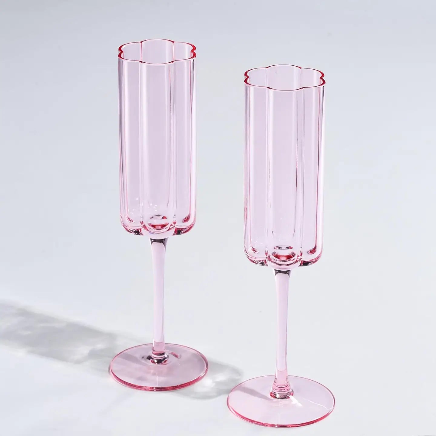 Flower Vintage Champagne Flute - Set of 2