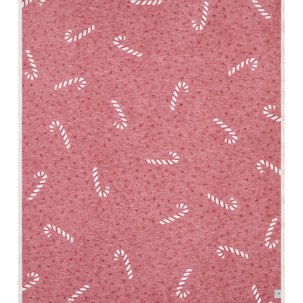 ChappyWrap Candy Canes Blanket