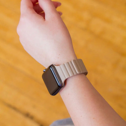 Desert Tan Magnetic Loop Watch Band