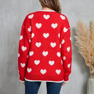 Heart Knit Sweater