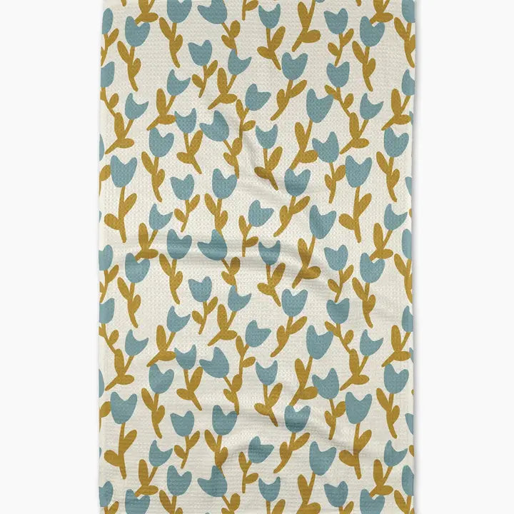 Tulip Garden Tea Towel