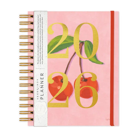 2026 Sweetest Cherries Seedlings 12 Month Planner
