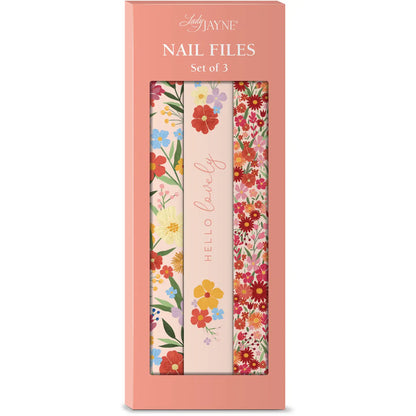 Floral Nail File Set