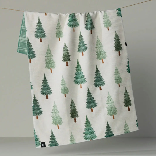 Pine Grove Luxe Kitchen Towel