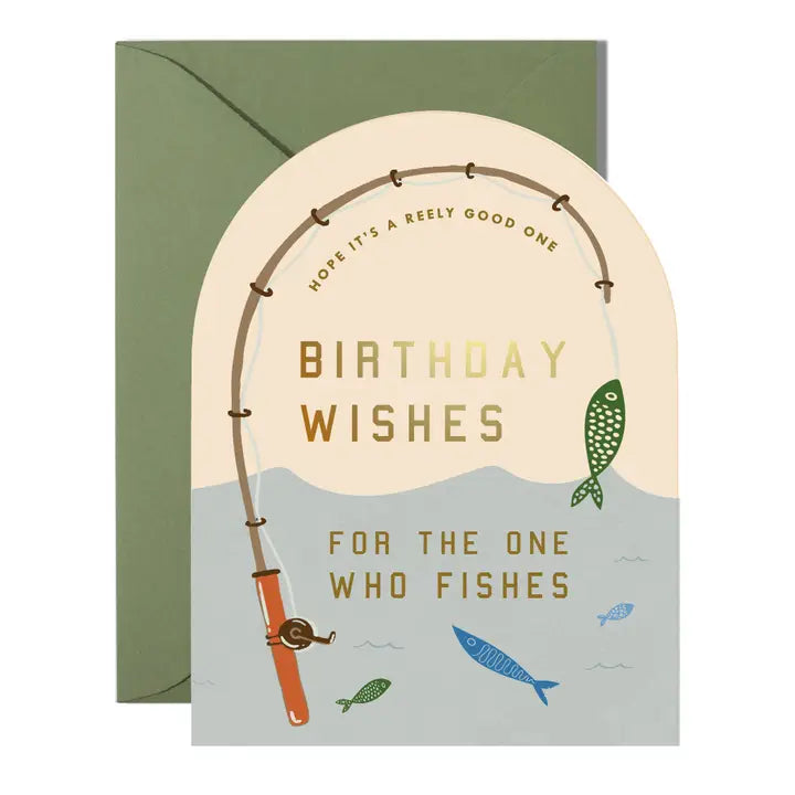 Fishing Reely Good Birthday Card